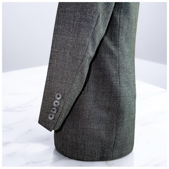 Joseph Abboud J.A. Il for Nordstrom 100% Wool Double-Breasted Blazer | 40R - Picture 11 of 13